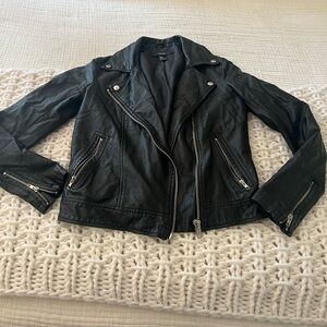 Faux Leather Jacket